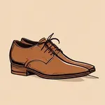 pointy brown shoes image